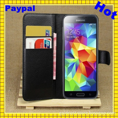 PU Leather Mobile Cover for Samsung Galaxys5 (gc-I007)